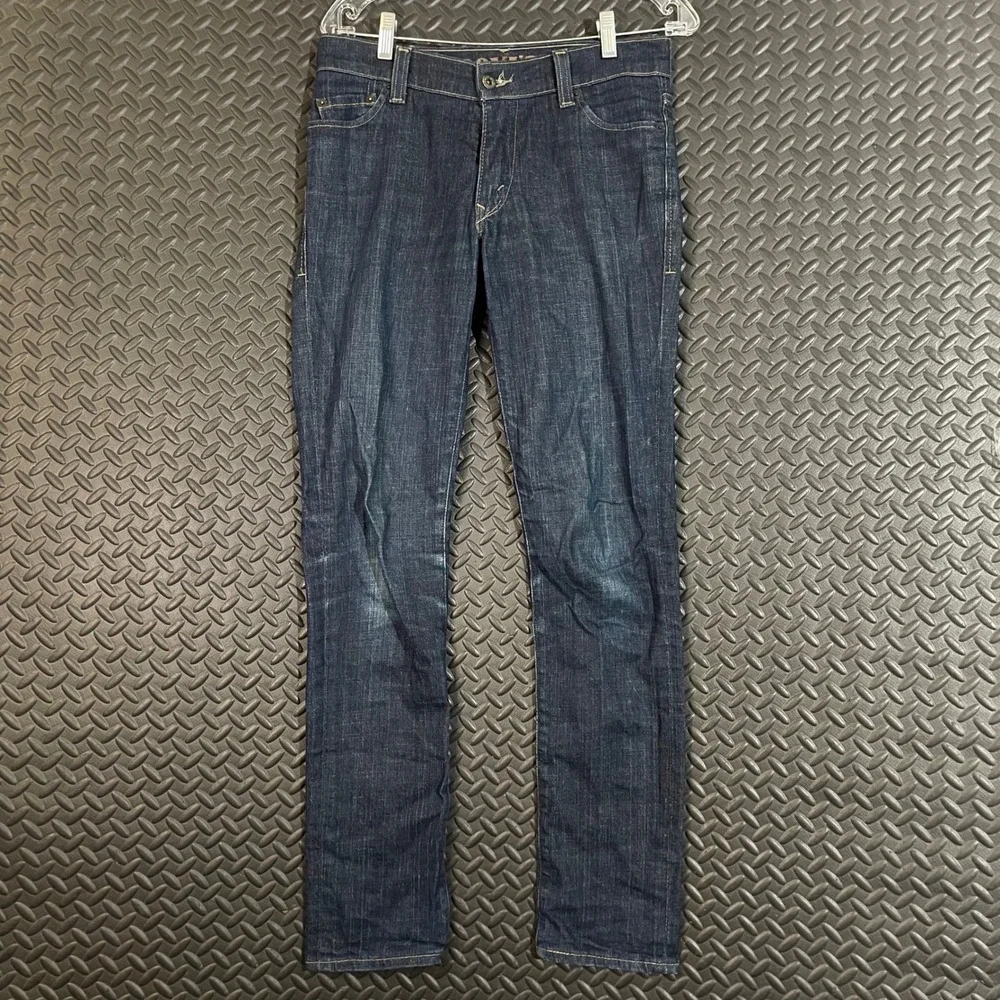 Levi's Blue Dark Wash 510‎ Super Skinny Mid Rise Denim Jeans Men's Size 30X30
